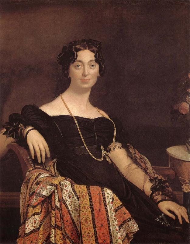 Jean-Auguste Dominique Ingres Mrs. Yake oil painting image